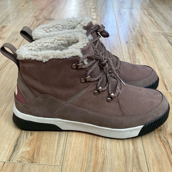 NWOB🍁THE NORTH FACE Women's Mid Lace Insulated Waterproof Boots Size 9 - Picture 9 of 16